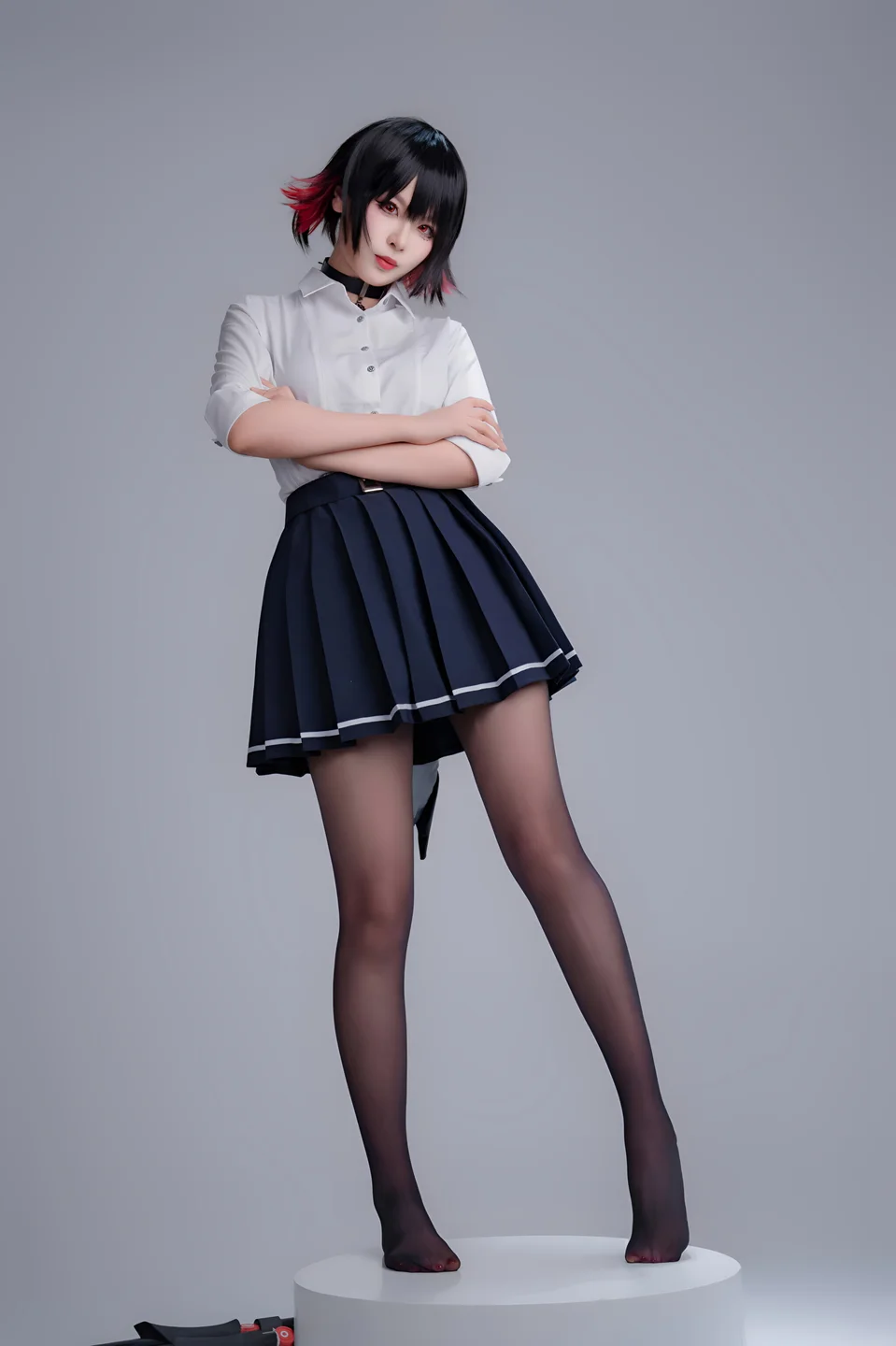 轩萧学姐 - JK鲨鱼妹 [100P,1V-549MB] tg@simisebaisi 【丝足阁】032.webp